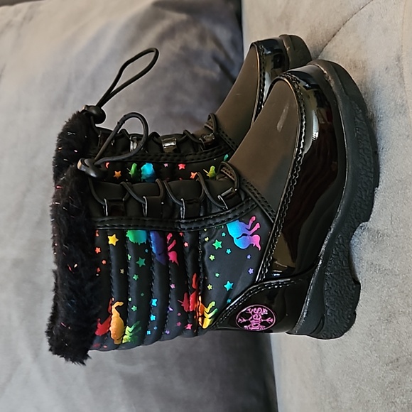 totes Other - NWOT Totes Toddler Girls Lil Unicorn 2 Waterproof Flat Heel Winter Boots Sz: 5T